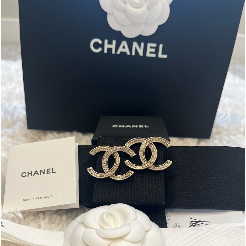 ❌SOLD❌CHANEL 24B XXL Gold CC Logo stud earrings - Brand NEW with TAGS & RECEIPT!